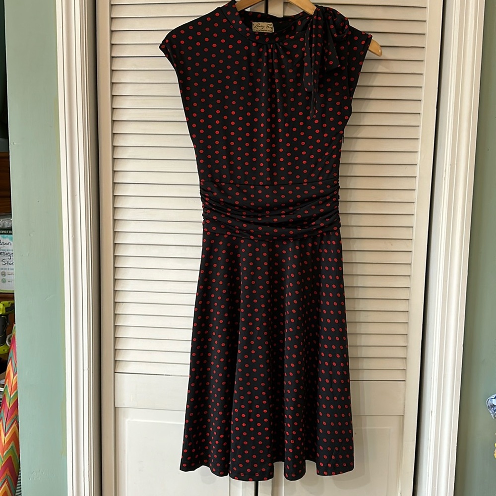 Lindy Bop vintage style polka dot dress